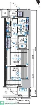 MAXIVCROS高島平MIRAISの物件間取画像